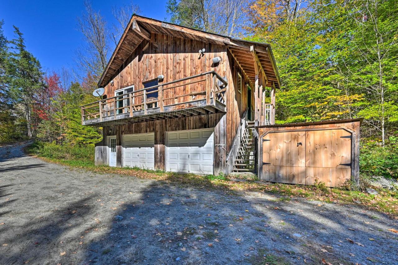 Remote Cabin With Fire Pit 3 Miles To Stowe Mtn! Екстер'єр фото