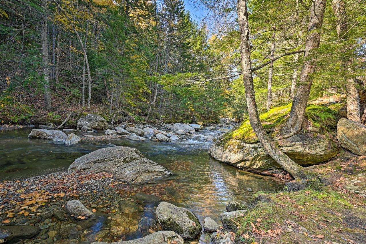 Remote Cabin With Fire Pit 3 Miles To Stowe Mtn! Екстер'єр фото